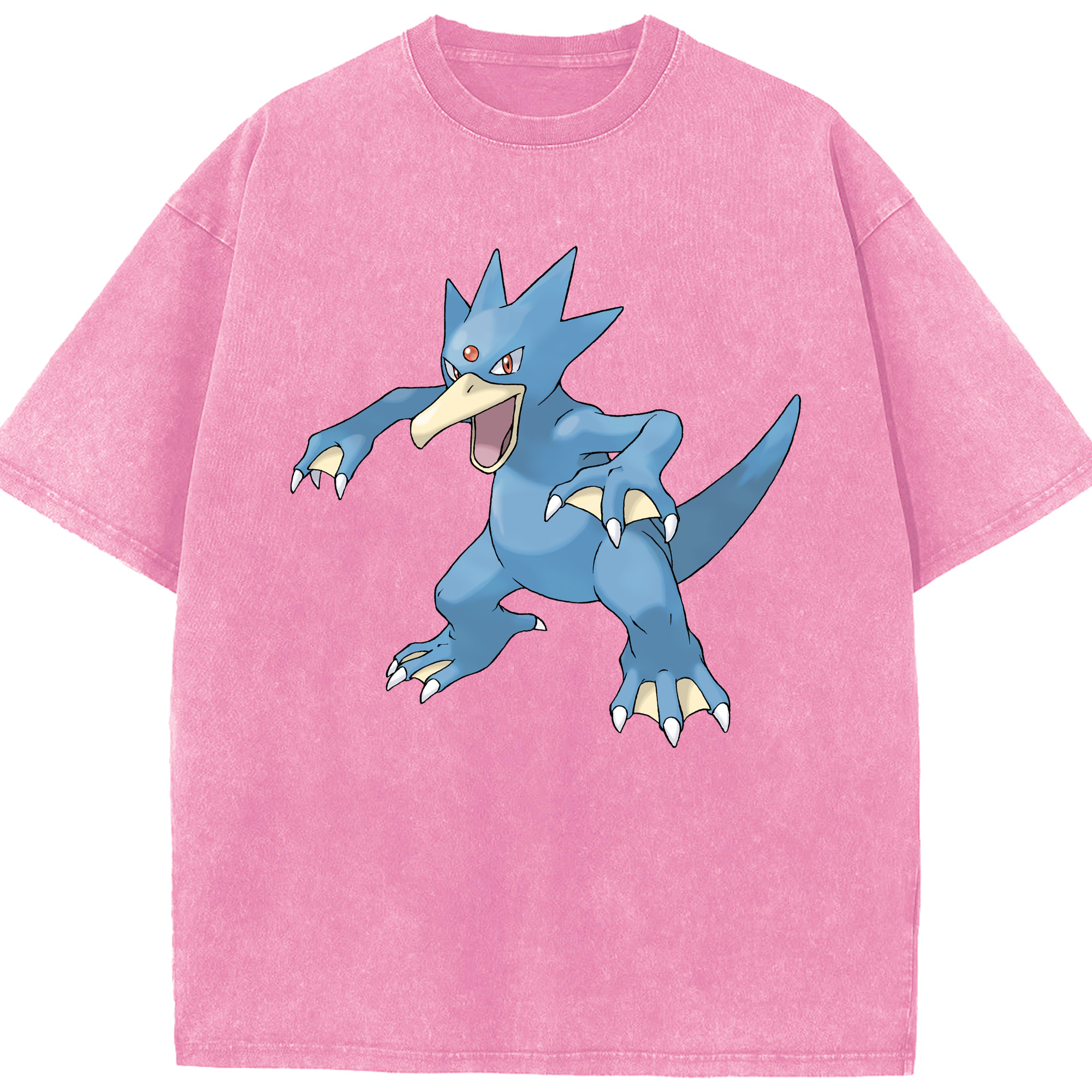 （画像用） ポケットモンスター Pokémon 綿100% ヴィンテージ風 半袖Tシャツ（フロントプリント）